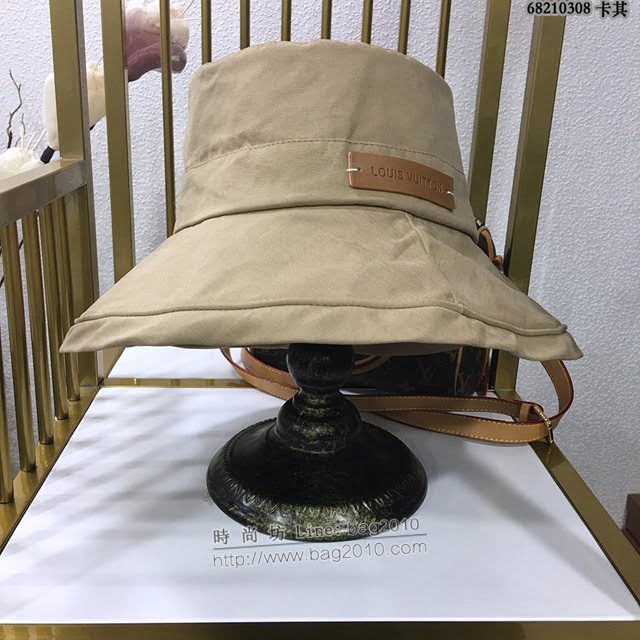 LV男女同款帽子 路易威登經典漁夫帽遮陽帽  mm1091